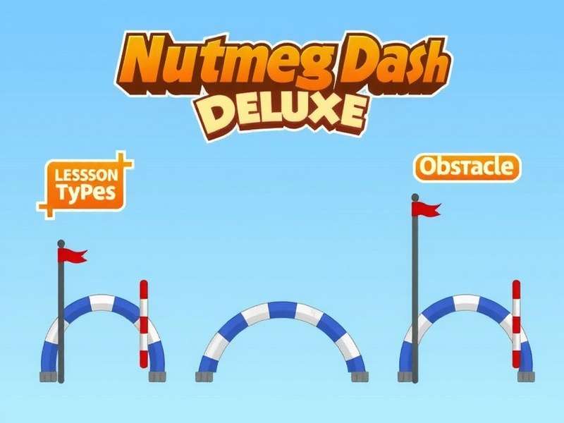 Nutmeg Dash Deluxe obstacle types